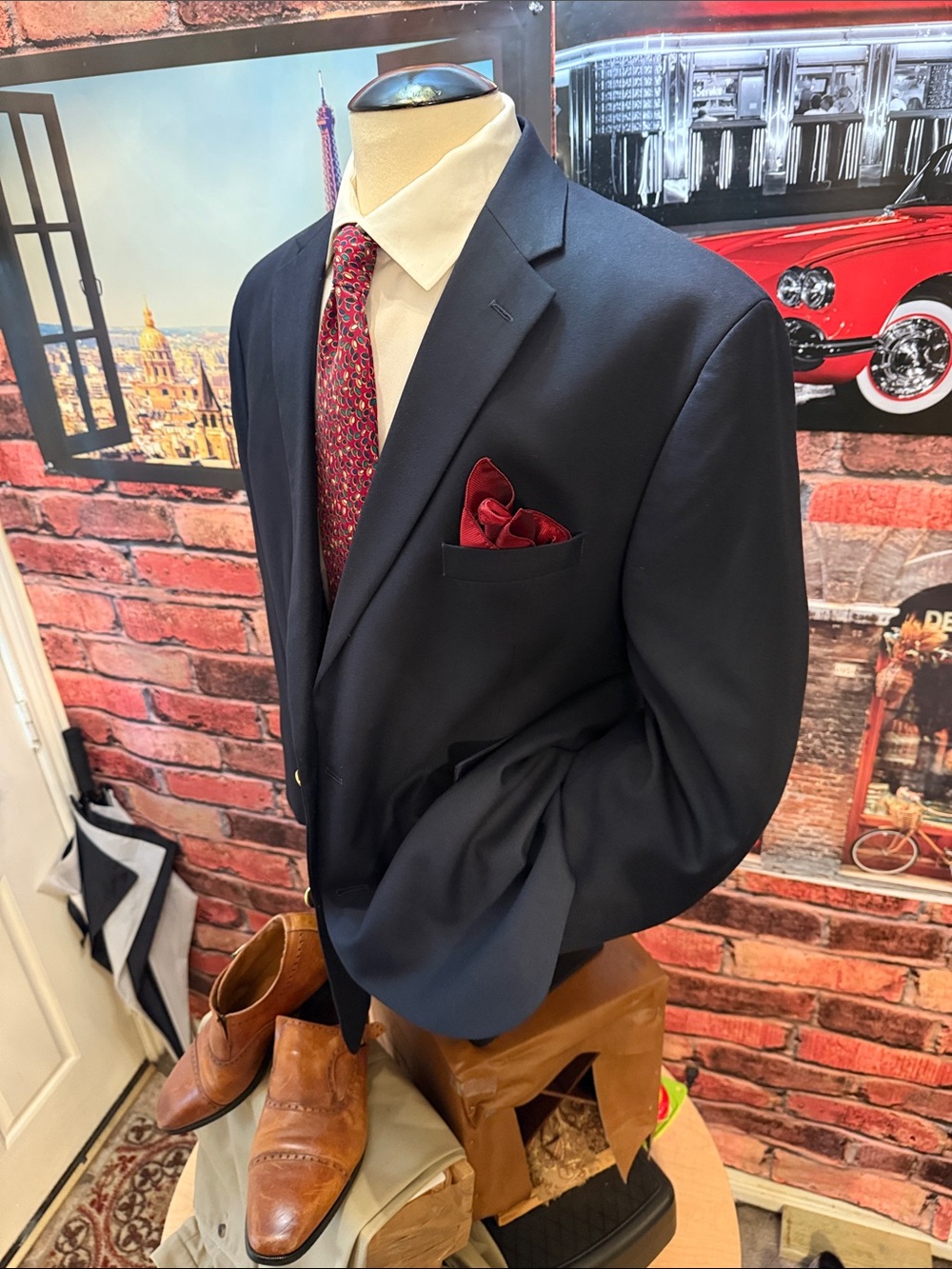 Stafford Blue Blazer - Picture 14 of 17